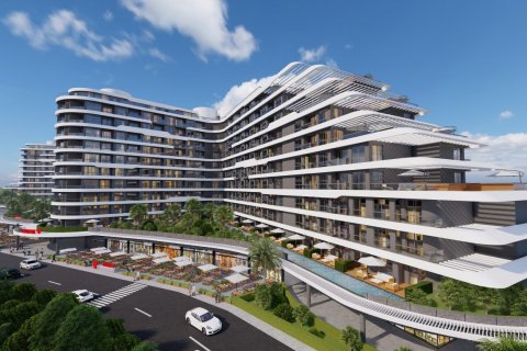 آپارتمان در  Antalya ، امارات متحده عربی 1 خوابه ، 90 متر مربع.  شماره 84954 - 1