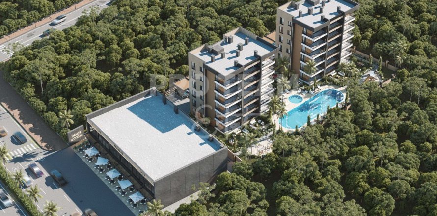 آپارتمان در Altintash،  Antalya ، امارات متحده عربی 94 متر مربع.  شماره 79928