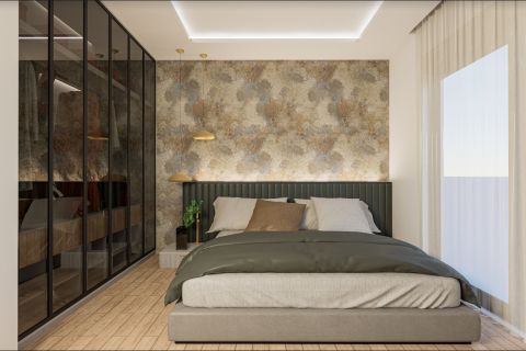 آپارتمان در  Kestel ، امارات متحده عربی 1 خوابه ، 55 متر مربع.  شماره 82300 - 6