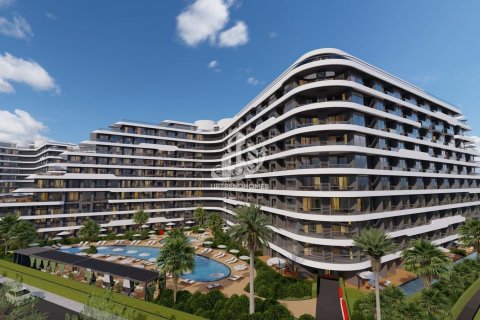 آپارتمان در  Antalya ، امارات متحده عربی 1 خوابه ، 63 متر مربع.  شماره 79868 - 3