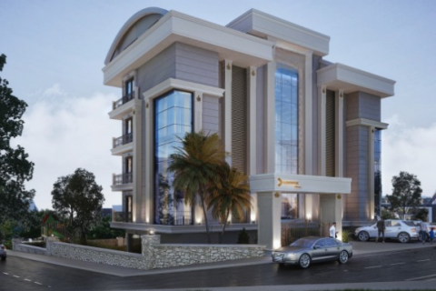 آپارتمان در  Oba ، امارات متحده عربی 2 خوابه ، 85 متر مربع.  شماره 85147 - 1