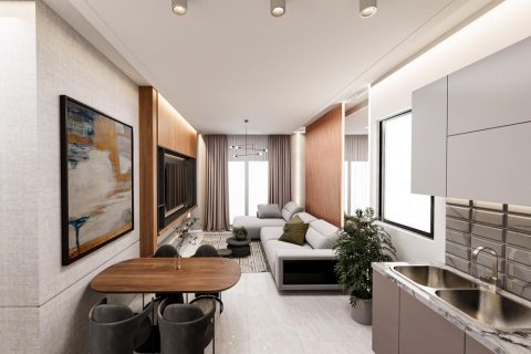 آپارتمان در  Gazipasa ، امارات متحده عربی 1 خوابه ، 43 متر مربع.  شماره 80024 - 15