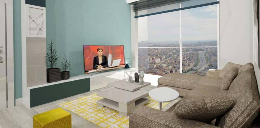 آپارتمان در Kadikoy، در Elite Concept Istanbul ، امارات متحده عربی 1 خوابه ، 76.17 متر مربع.  شماره 85103