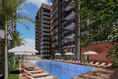 آپارتمان در Altintash،  Antalya ، امارات متحده عربی 2 خوابه ، 90 متر مربع.  شماره 85653 - 11