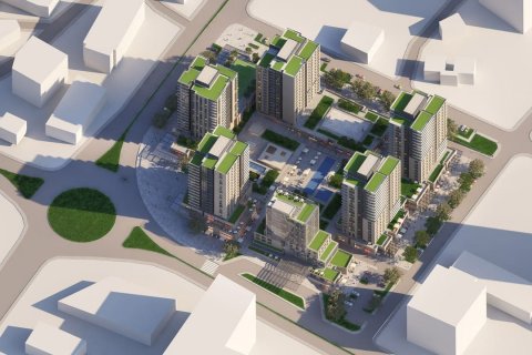 مجتمع مسکونی در Bagcilar،  Istanbul ، امارات متحده عربی 87.97 متر مربع.  شماره 85527 - 1