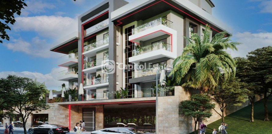 آپارتمان در  Antalya ، امارات متحده عربی 2 خوابه ، 97 متر مربع.  شماره 76036