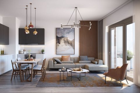 آپارتمان در  Antalya ، امارات متحده عربی 1 خوابه ، 63 متر مربع.  شماره 85412 - 7