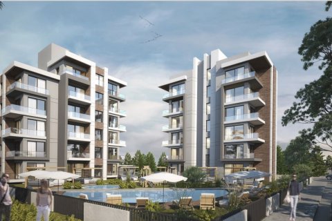 آپارتمان در Altintash،  Antalya ، امارات متحده عربی 1 خوابه ، 55 متر مربع.  شماره 85657 - 1
