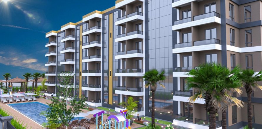 آپارتمان در Kepez،  Antalya ، امارات متحده عربی 1 خوابه ، 60 متر مربع.  شماره 85290
