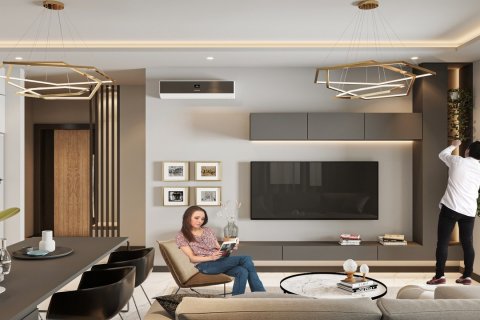 آپارتمان در  Avsallar ، امارات متحده عربی 2 خوابه ، 102 متر مربع.  شماره 95900 - 2