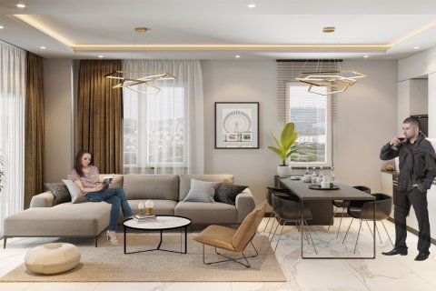 آپارتمان در  Avsallar ، امارات متحده عربی 1 خوابه ، 54 متر مربع.  شماره 95899 - 5