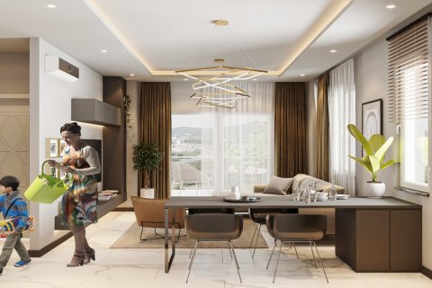 آپارتمان در  Avsallar ، امارات متحده عربی 1 خوابه ، 54 متر مربع.  شماره 95899 - 4