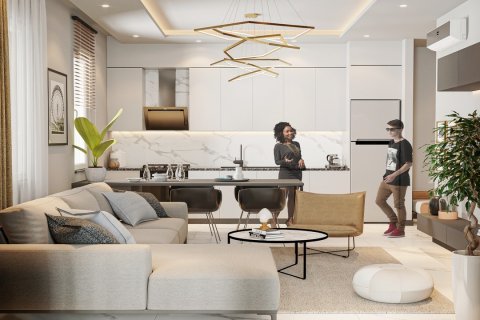 آپارتمان در  Avsallar ، امارات متحده عربی 1 خوابه ، 54 متر مربع.  شماره 95899 - 6