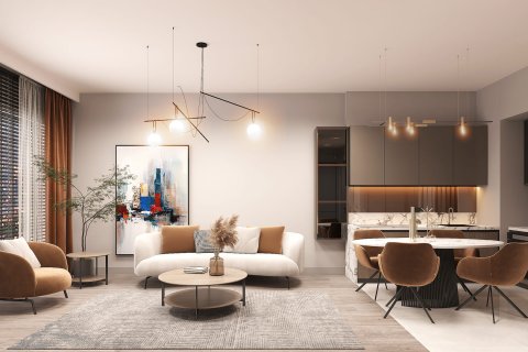 آپارتمان در Maltepe، در Luna Dragos Istanbul ، امارات متحده عربی 1 خوابه ، 71 متر مربع.  شماره 101330 - 6