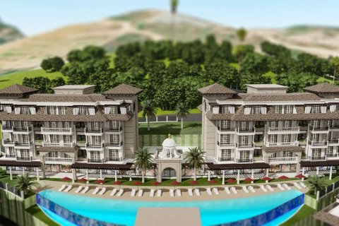 آپارتمان در Kargicak، در Exodus Premium Town Alanya ، امارات متحده عربی 1 خوابه ، 50 متر مربع.  شماره 99902 - 6