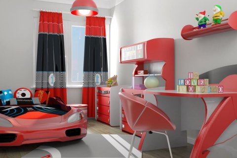 آپارتمان در در Banu Evleri Bahcekent 1 Esenyurt ، امارات متحده عربی 2 خوابه ، 104 متر مربع.  شماره 101439 - 2
