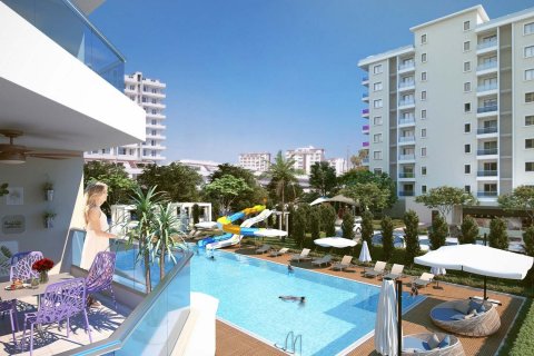 آپارتمان در در Perli Towers Alanya ، امارات متحده عربی 1 خوابه ، 51 متر مربع.  شماره 99766 - 4