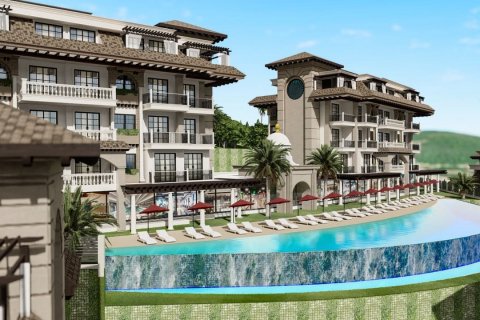 آپارتمان در Kargicak، در Exodus Premium Town Alanya ، امارات متحده عربی 1 خوابه ، 50 متر مربع.  شماره 99902 - 5