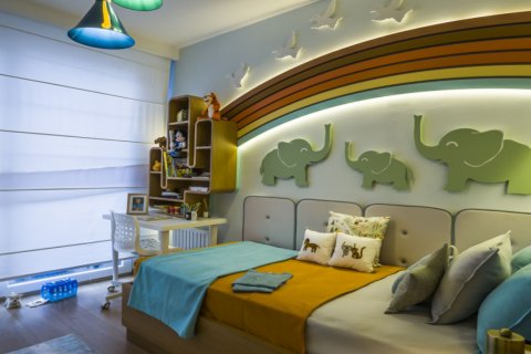آپارتمان در Basaksehir، در Boutique Panorama Istanbul ، امارات متحده عربی 1 خوابه ، 75 متر مربع.  شماره 101030 - 8