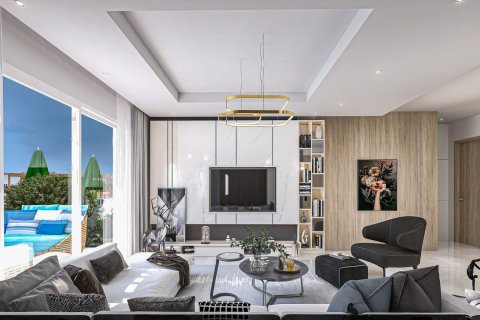 آپارتمان در  Yeni Bogazici ، امارات متحده عربی 1 خوابه ، 90 متر مربع.  شماره 98943 - 5