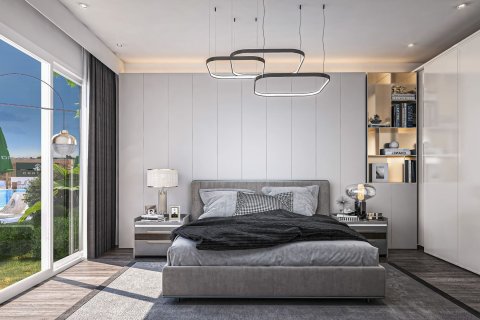 آپارتمان در  Yeni Bogazici ، امارات متحده عربی 1 خوابه ، 90 متر مربع.  شماره 98943 - 6