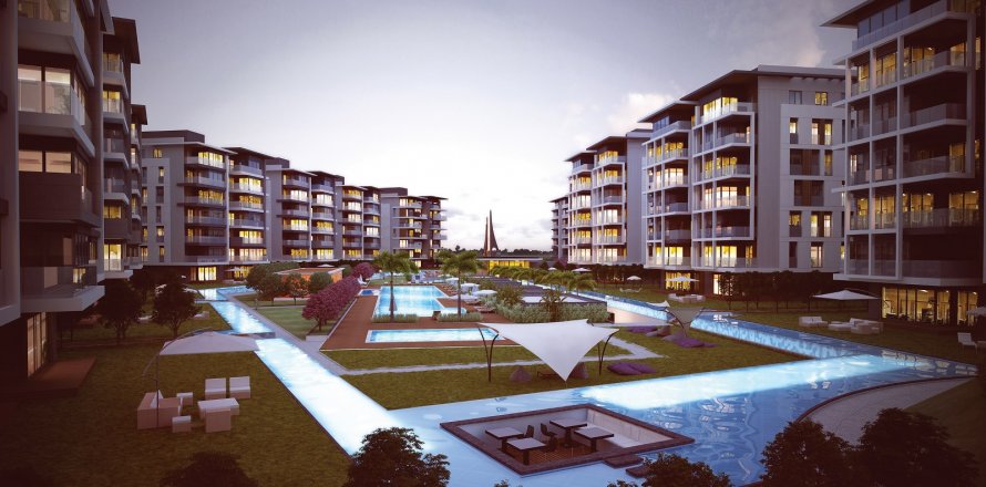 4+1 Bolig kompleks  i Konyaalti, Antalya, Tyrkia Nr. 4454