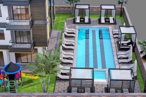 1+1 Leilighet  i Alanya, Antalya, Tyrkia Nr. 35608 - 5