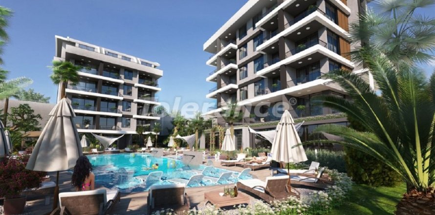 2+1 Leilighet  i Alanya, Antalya, Tyrkia Nr. 35612