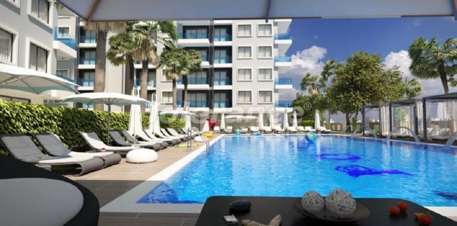 3+1 Leilighet  i Mahmutlar, Antalya, Tyrkia Nr. 25252