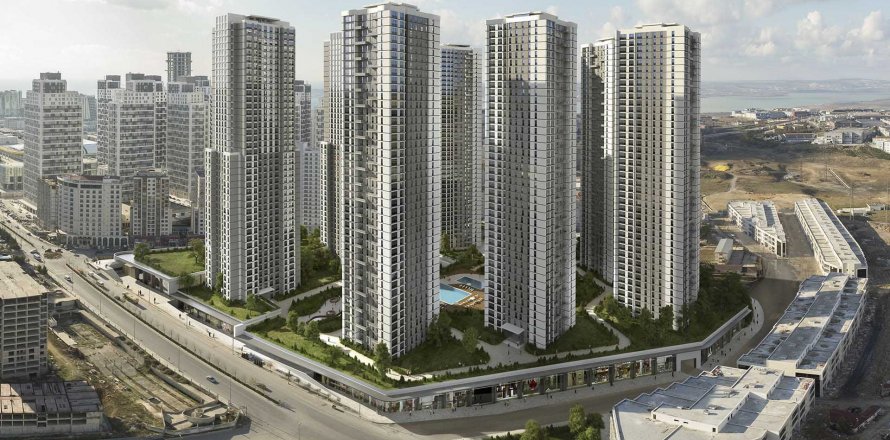 Bolig kompleks  i Istanbul, Tyrkia Nr. 37874