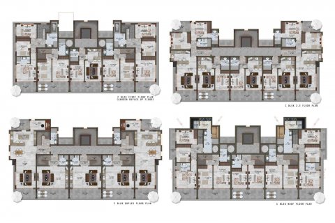 1+1 Leilighet  i Kargicak, Alanya, Antalya, Tyrkia Nr. 11817 - 18