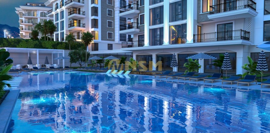 3+1 Leilighet  i Alanya, Antalya, Tyrkia Nr. 38361