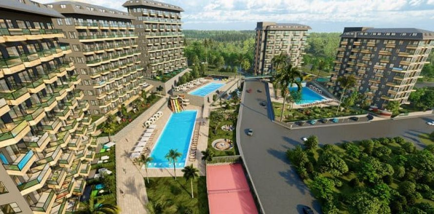 1+1 Leilighet  i Avsallar, Antalya, Tyrkia Nr. 33378