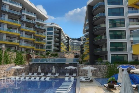 1+1 Leilighet  i Alanya, Antalya, Tyrkia Nr. 40799 - 6