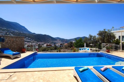 3+1 Villa  i Kalkan, Antalya, Tyrkia Nr. 42794 - 3