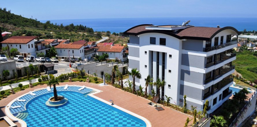 3+1 Takleilighet  i Kargicak, Alanya, Antalya, Tyrkia Nr. 46888