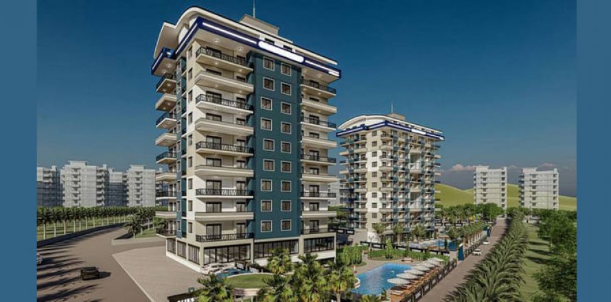 1+1 Leilighet  i Avsallar, Antalya, Tyrkia Nr. 31654