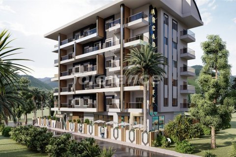 1+1 Leilighet  i Mahmutlar, Antalya, Tyrkia Nr. 43569 - 2