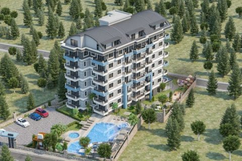 1+1 Leilighet  i Demirtas, Alanya, Antalya, Tyrkia Nr. 43103 - 1