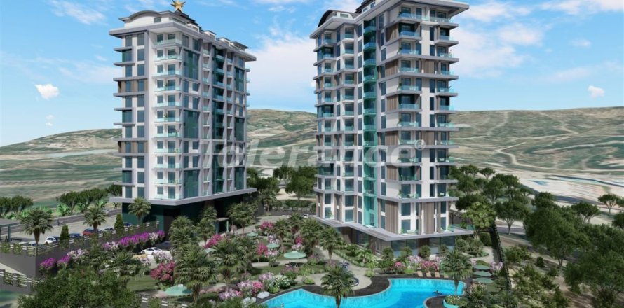 5+1 Leilighet  i Alanya, Antalya, Tyrkia Nr. 43567