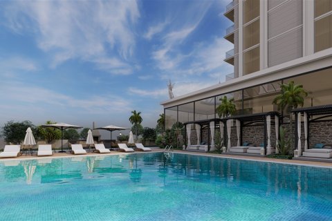 1+1 Leilighet  i Alanya, Antalya, Tyrkia Nr. 46163 - 4