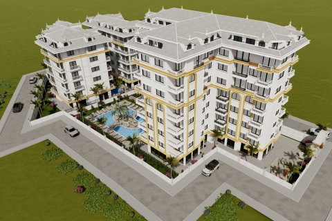 1+1 Leilighet  i Alanya, Antalya, Tyrkia Nr. 43468 - 7