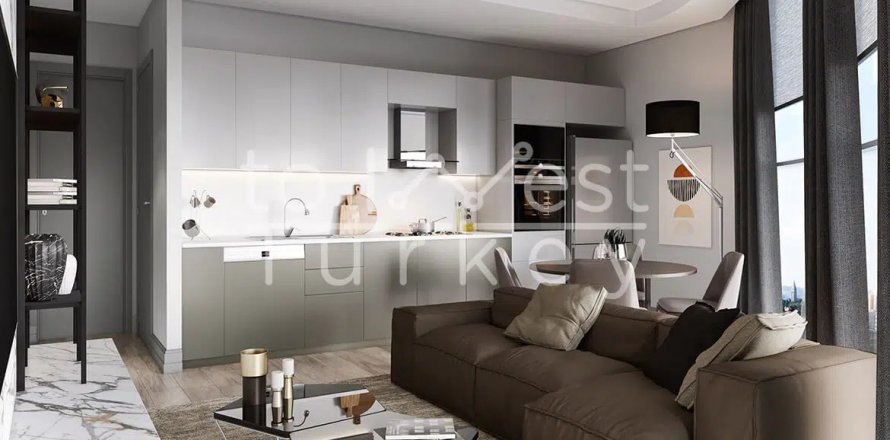 1+1 Leilighet  i Istanbul, Tyrkia Nr. 46377