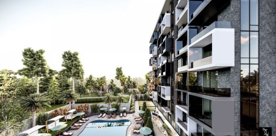 2+1 Leilighet  i Mahmutlar, Antalya, Tyrkia Nr. 46427