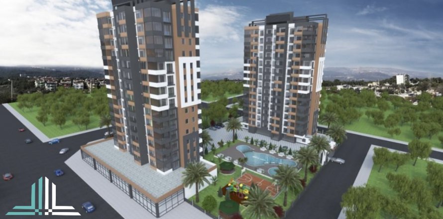 1+1 Leilighet  i Mersin, Tyrkia Nr. 50173