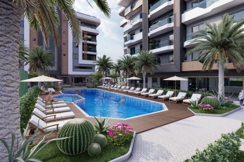 1+1 Leilighet  i Okurcalar, Alanya, Antalya, Tyrkia Nr. 41116 - 14