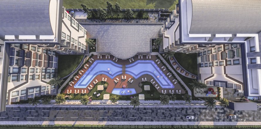 2+1 Leilighet i Faralya Residence, Alanya, Antalya, Tyrkia Nr. 48971