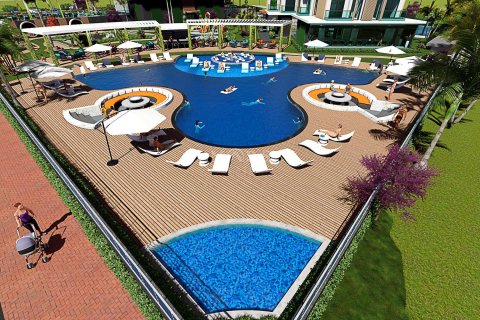 3+1 Leilighet i Residential complex with the comfort of a five-star hotel in Mahmutlar, Alanya, Antalya, Tyrkia Nr. 49689 - 9