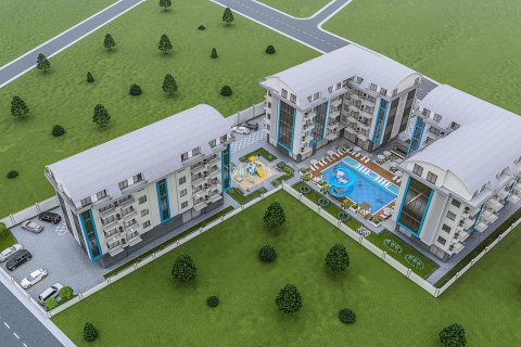 1+0 Leilighet i Residential complex in Oba, surrounded by nature and not far from the administrative center of the city., Alanya, Antalya, Tyrkia Nr. 49622 - 21