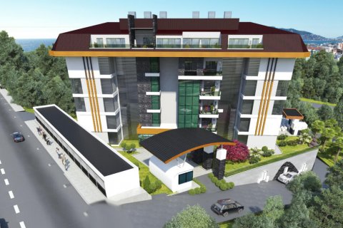 1+1 Leilighet  i Alanya, Antalya, Tyrkia Nr. 48306 - 3